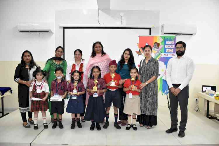 Gillco International School, Mohali hosts Li'l Picasso - Inter School Art Competition