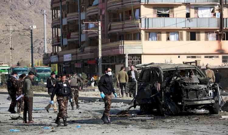 Three dead in bomb blast on second day of attacks in Kabul
