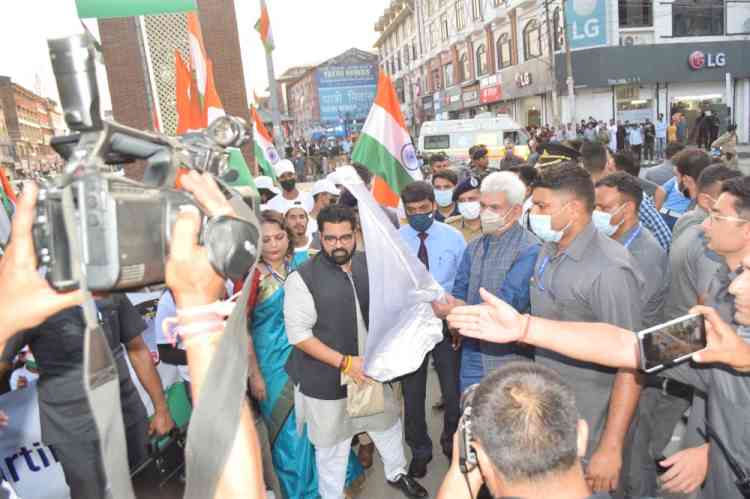 The Great India Run flags-off from Srinagar