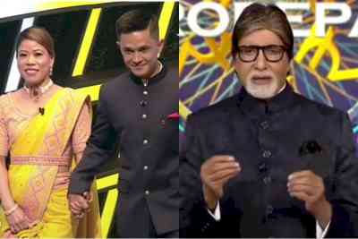 Big B asks footballer Sunil Chhetri to 'bring the Asian Cup home' on 'KBC 14'