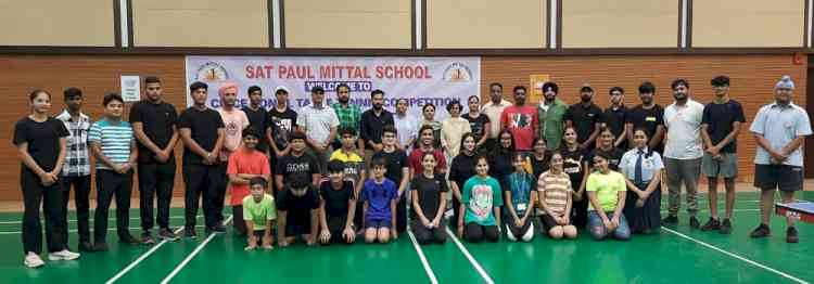 Inter-school Table Tennis Competition at Sat Paul Mittal School