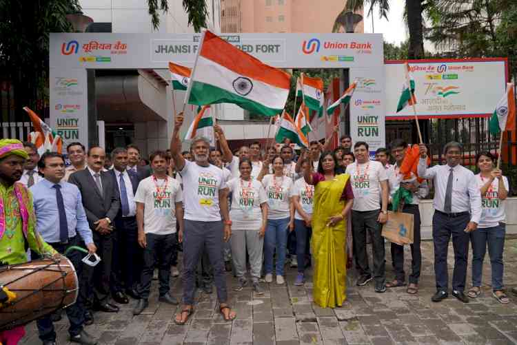 Union Bank of India associates with Fitness Icon Milind Soman for 2nd edition of Unity Run from Jhansi to Delhi