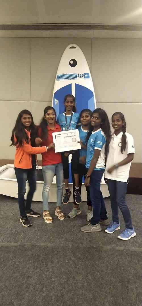 Rasoolpura girl wins Bronze at Mysore Nationals