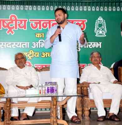 Nitish Kumar took bold decision to separate from NDA: Tejashwi