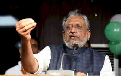 Nitish Kumar making false allegations against BJP, says Sushil Modi