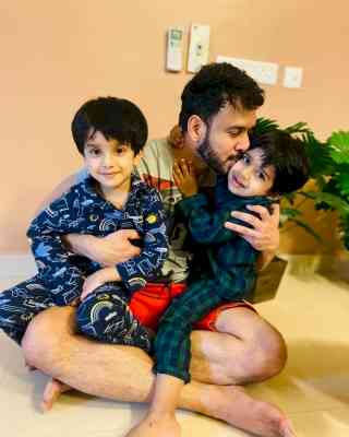 Bharath pens heartfelt birthday wish for his twins!