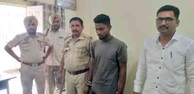 Punjab Police arrest extortionist from Gujarat