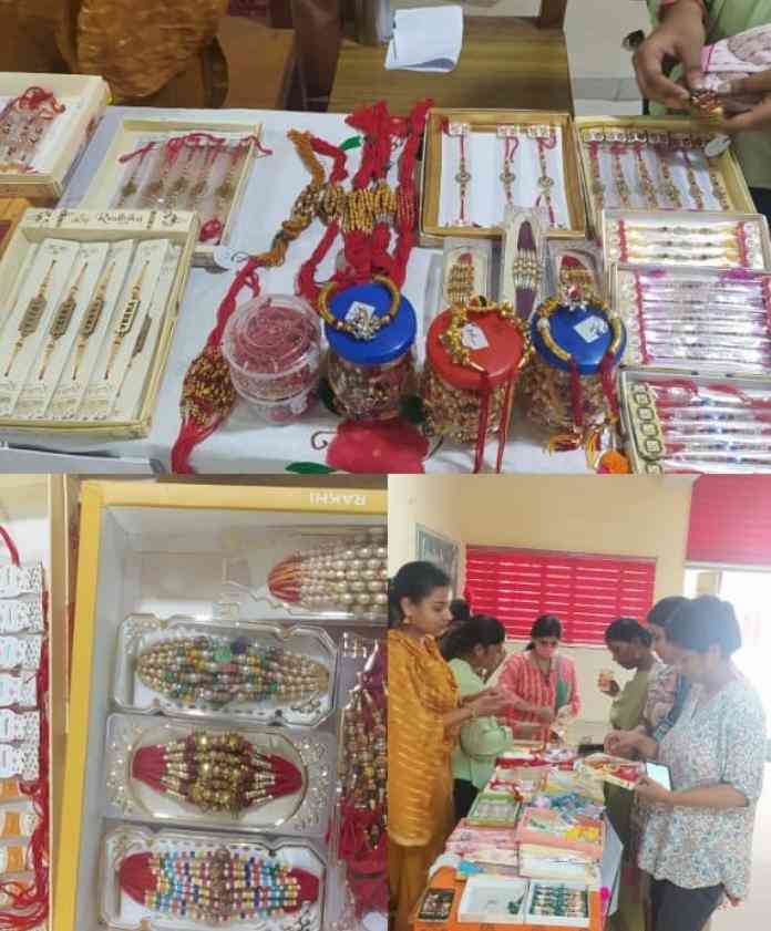 Rakhi Mela organised at Home Science College