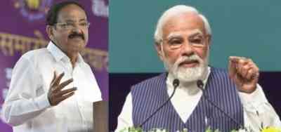 PM Modi writes to former V-P Naidu; compares him to Vinoba Bhave