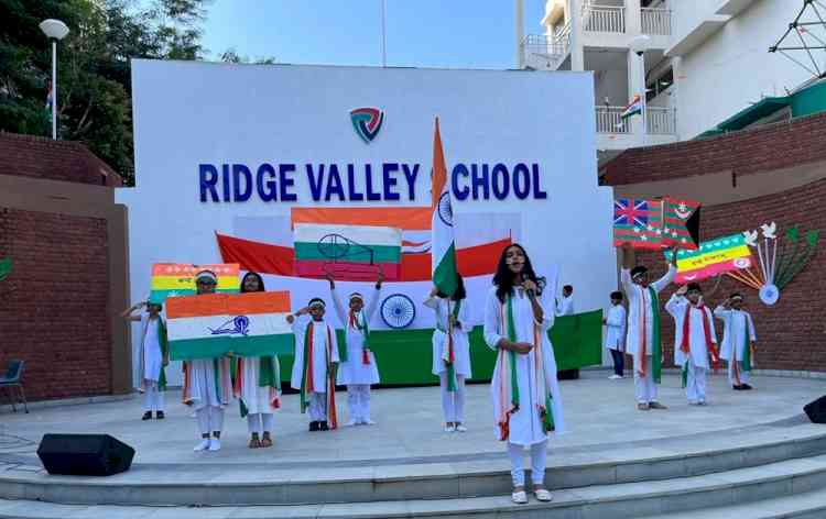 Independence Day celebration at Ridge Valley School  