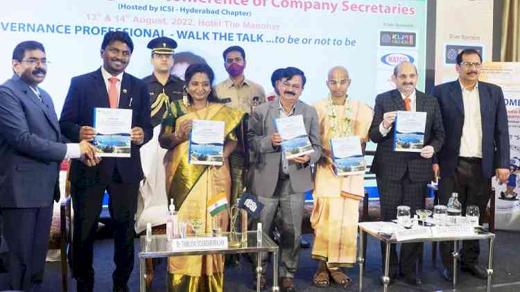 Governor inaugurates ICSI-SIRC’s 46th Southern India Regional Conference of Company Secretaries