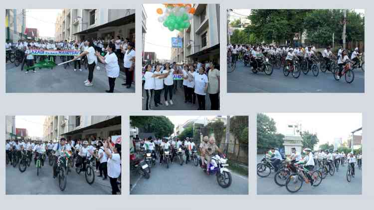 Innocent Hearts spread the colors of freedom with Cyclothon