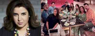 Farah Khan shares moments from her dinner outing