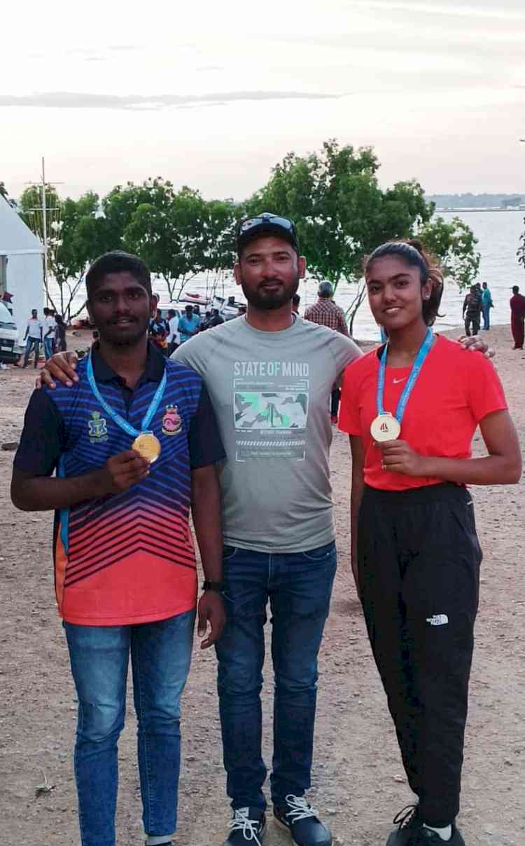 City's sailor Alekya from Secunderabad Sailing Club wins Gold Medal in YAI Youth Multi Class Sailing & Kiteboard Championship 2022