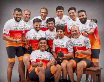 Tamil star Arya completes 1,540km London-Edinburgh-London cycling event