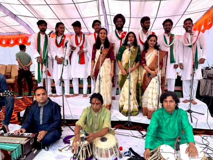 Department of Music, PU celebrated “Azadi Ka Amrit Mahotsav” on 76th Independence Day