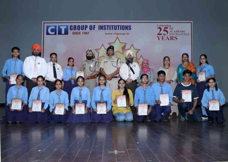 CT Group Shahpur felicitates ‘Shining Stars’