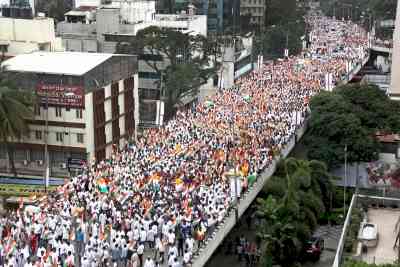 Karnataka Congress' 'mega' Freedom March sends 'strong' message to BJP