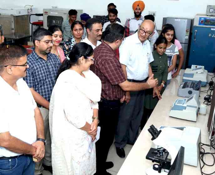 Medical Laboratory Technology Lab established in Doaba College