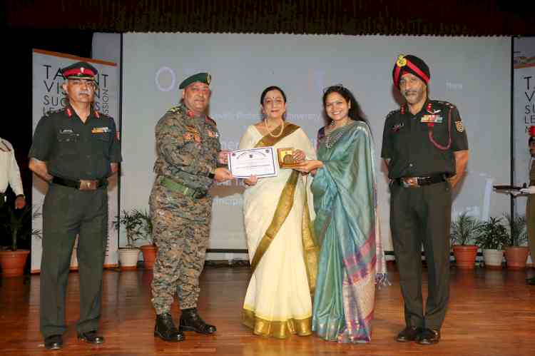 NCC Addl. DG Major General Rajiv Chhibber visited Lovely Professional University