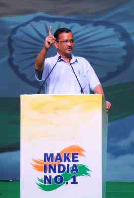 Kejriwal launches 'Make India No. 1' mission