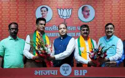 Himachal Congress working president Pawan Kumar Kajal joins BJP