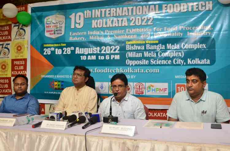 19th International Foodtech Kolkata 2022 exhibition gearing up to draw foreign and Indian companies