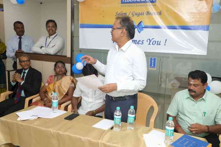Federal Bank opens 15 new branches in service of the nation, 7 are in Tamil Nadu