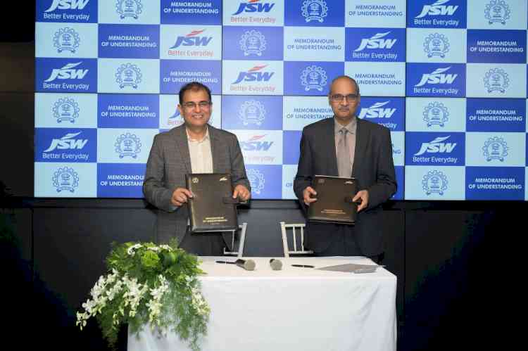 IIT Bombay and JSW Group sign exclusive partnership to establish first-of-its-kind, state-of-the-art technology hub for steel manufacturing in India