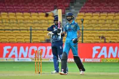 Maharaja Trophy: Padikkal stars in Gulbarga Mystics six-wicket win over Bengaluru Blasters