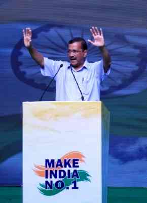 Kejriwal launches 'Make India No. 1' mission