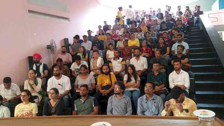 Special lecture on career guidance and counseling in Panjab University campus