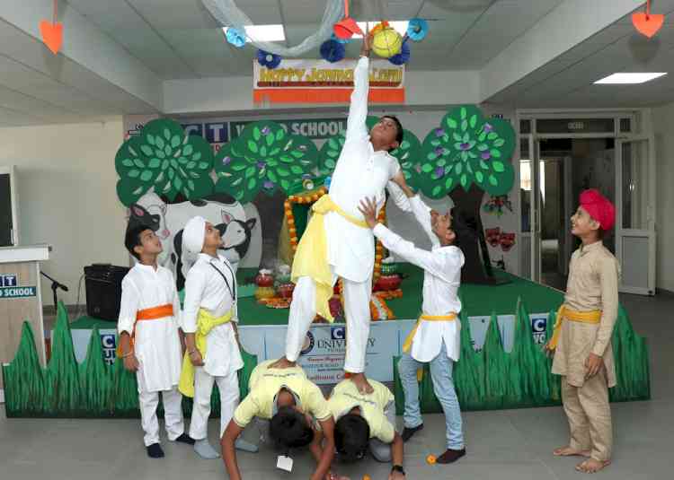 CT Public School and CT World School celebrate Janmashtami