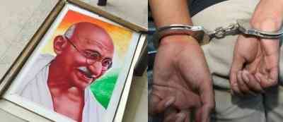 Damage to Mahatma Gandhi photo: One staff of Rahul's Wayanad office, 3 Cong workers held