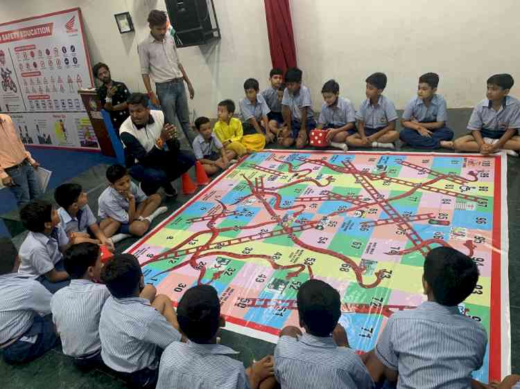 Honda Motorcycle & Scooter India conducts Road Safety Awareness Campaign in Madhya Pradesh