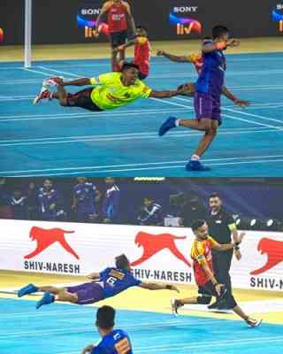 Dilip, Vishal's heroics help Odisha Juggernauts sink Gujarat Giants by 3 points in Ultimate Kho Kho