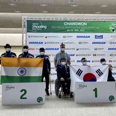 Changwon 2022 World Cup: Singhraj adds medals to India's tally