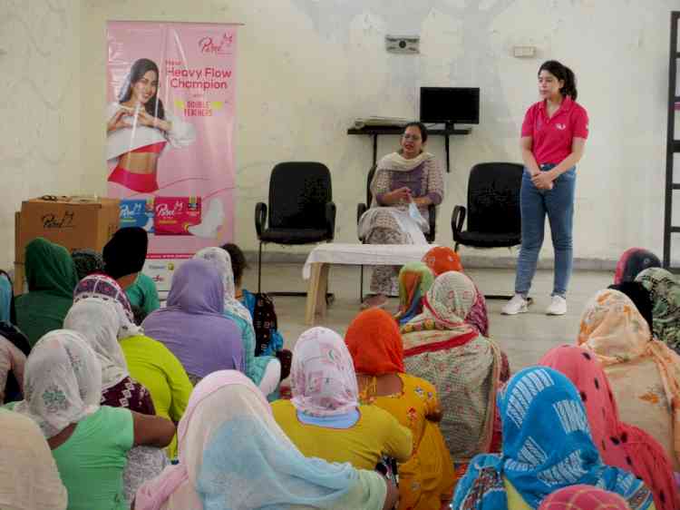 Menstrual Awareness Workshop for female inmates at District Prison of Faridabad in association with Dr. Kiran Bedi 