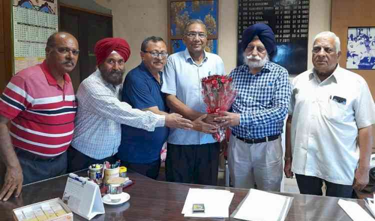 PAU Retirees’ Association congratulates new VC Dr. Satbir Singh Gossal