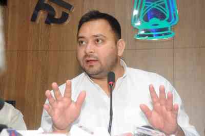 Gurugram mall not mine, was inaugurated by Haryana CM Khattar: Tejashwi