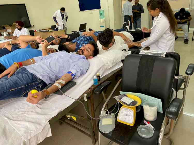 Blood Donation Drive at UIAMS