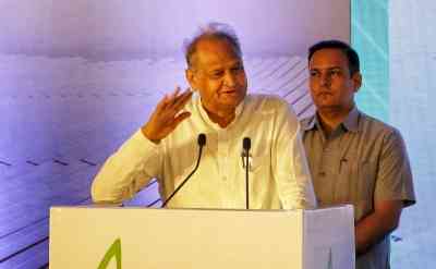'Gehlot touring Gujarat, Delhi while cows dying in Raj in large numbers due to infection'