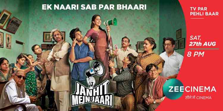 World Television Premiere of Janhit Mein Jaari only on Zee Cinema