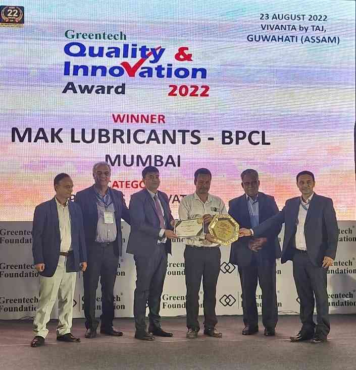 BPCL bags 17 awards at Greentech Quality and Innovation Award 2022