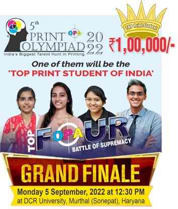 Print Olympiad 2022 – National Finale 