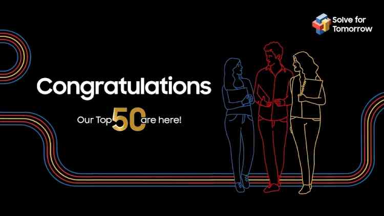 Samsung India unveils next generation of Indian innovators with top 50 teams of ‘Solve For Tomorrow’ Competition  
