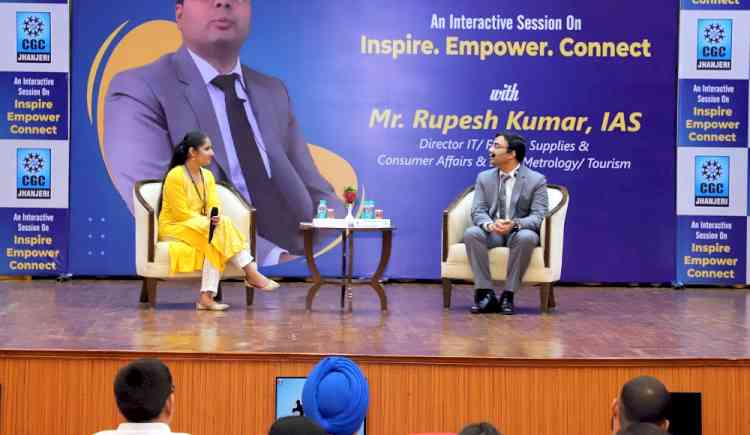 CGC Jhanjeri organised career oriented motivational workshop to inspire and empower students