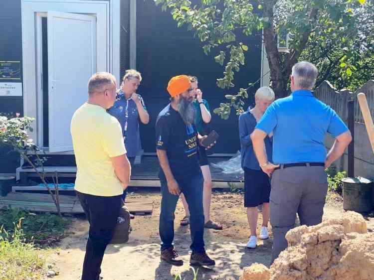 United Sikhs to build bomb shelters in Ukraine