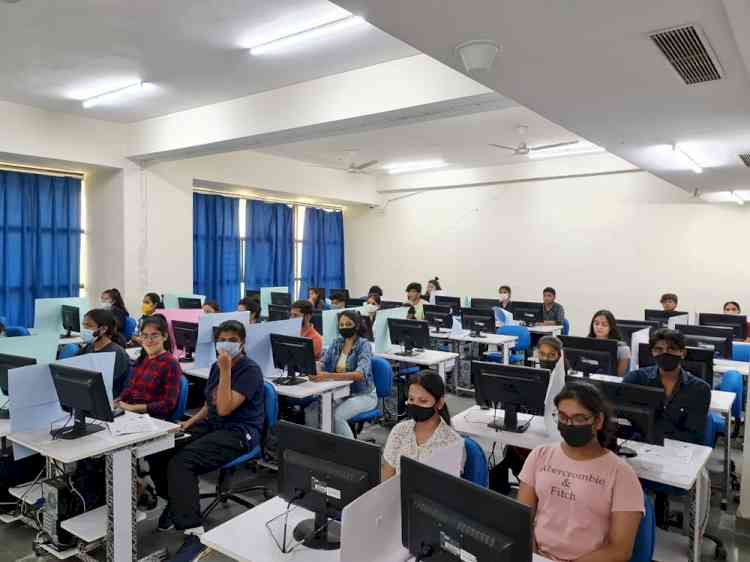 CUET Entrance Examination smoothly conducted at Amity University Haryana