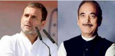 Azad blames Rahul, says 'party destroyed as non-serious person being foisted for 8 yrs'